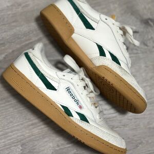 MADEWELL x REEBOK UNISEX SNEAKER CREAM AND GREEN 5M/ 6W